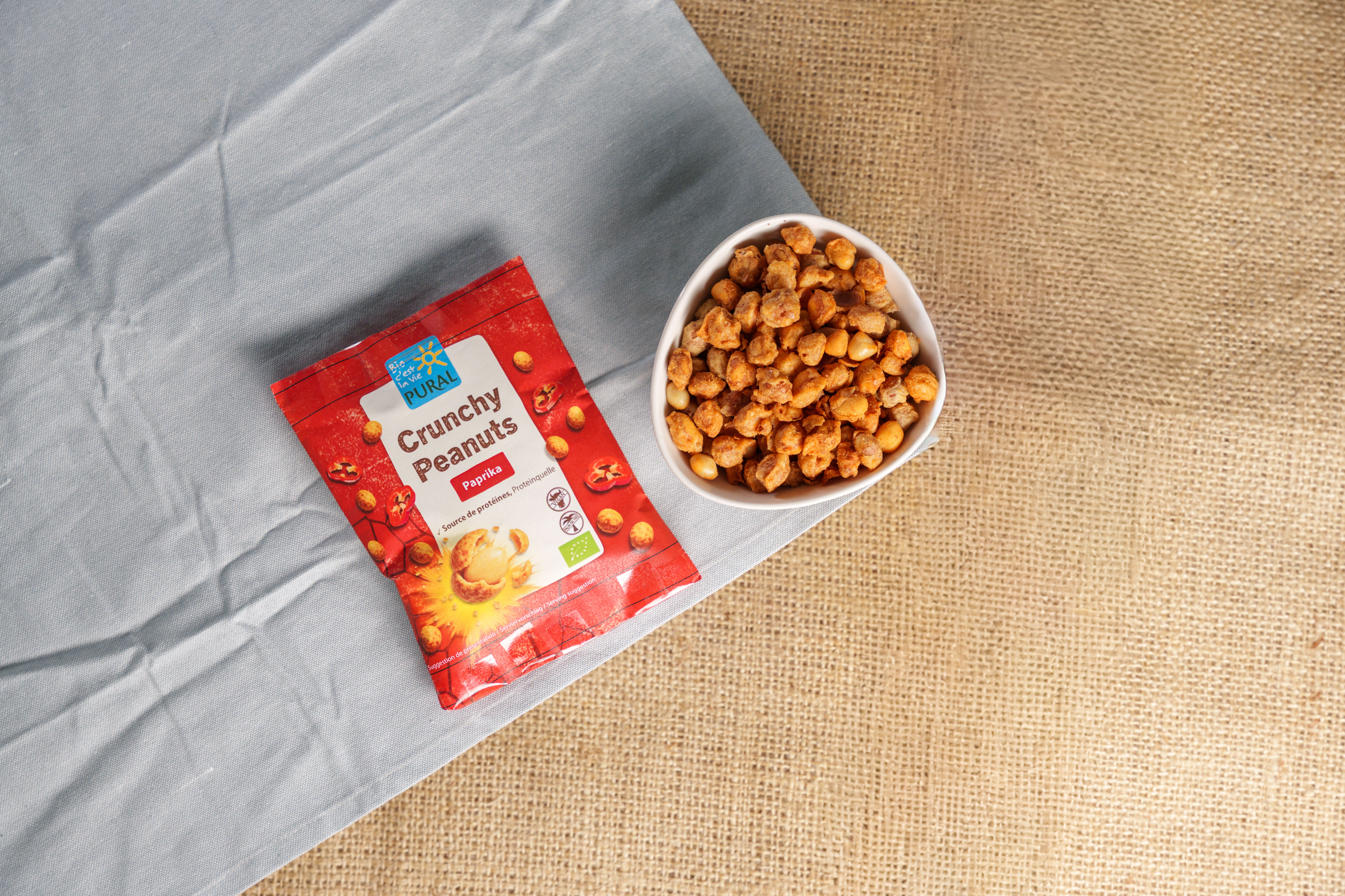 Crunchy Peanuts - der neue Knusperspaß für alle