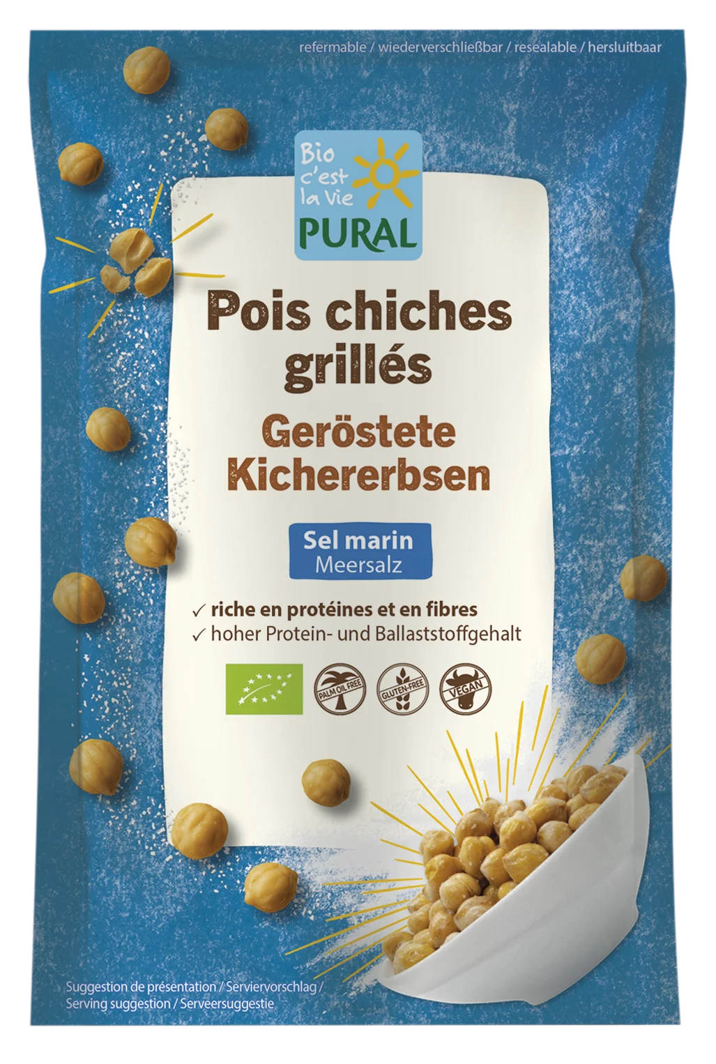 Nouveau snack bio 2026 : pois chiches grillés et croustillants