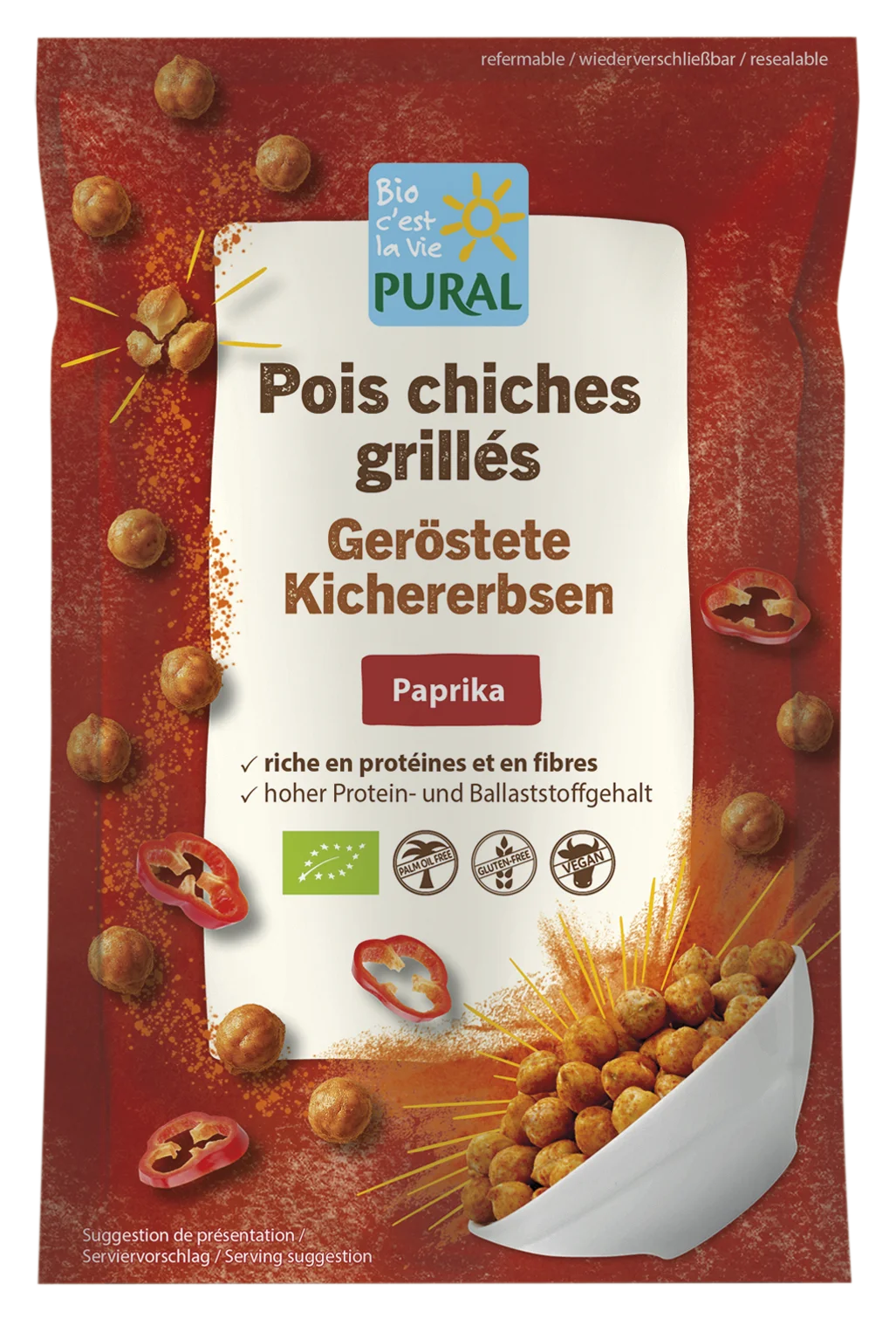 Nouveau snack bio 2026 : pois chiches grillés et croustillants
