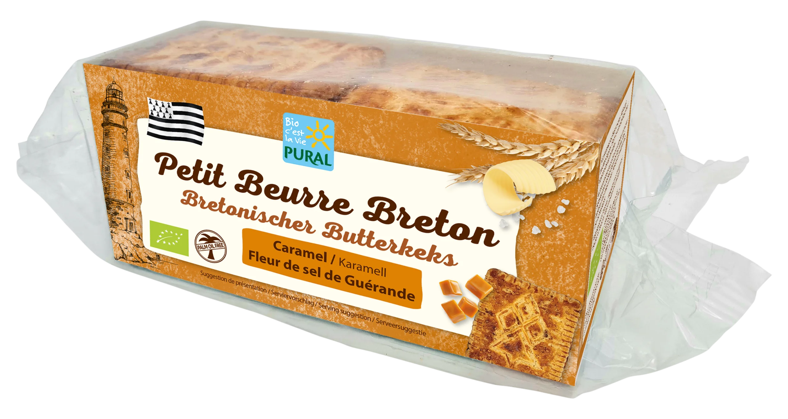 Nouveau ! Nos petits beurres bretons au caramel et à la fleur de sel de Guérande