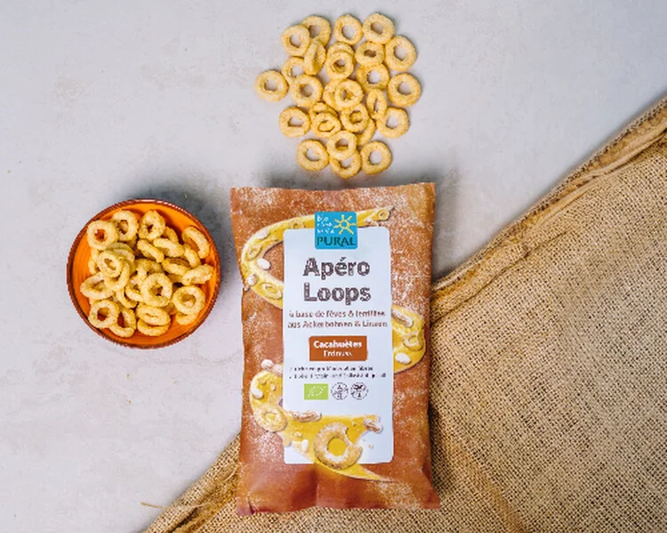 Nouveau chez Pural : Apéro Loops – le snack bio croustillant à base de fèves et de lentilles