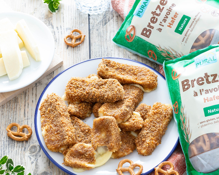 Mozzarella-Bretzel Sticks