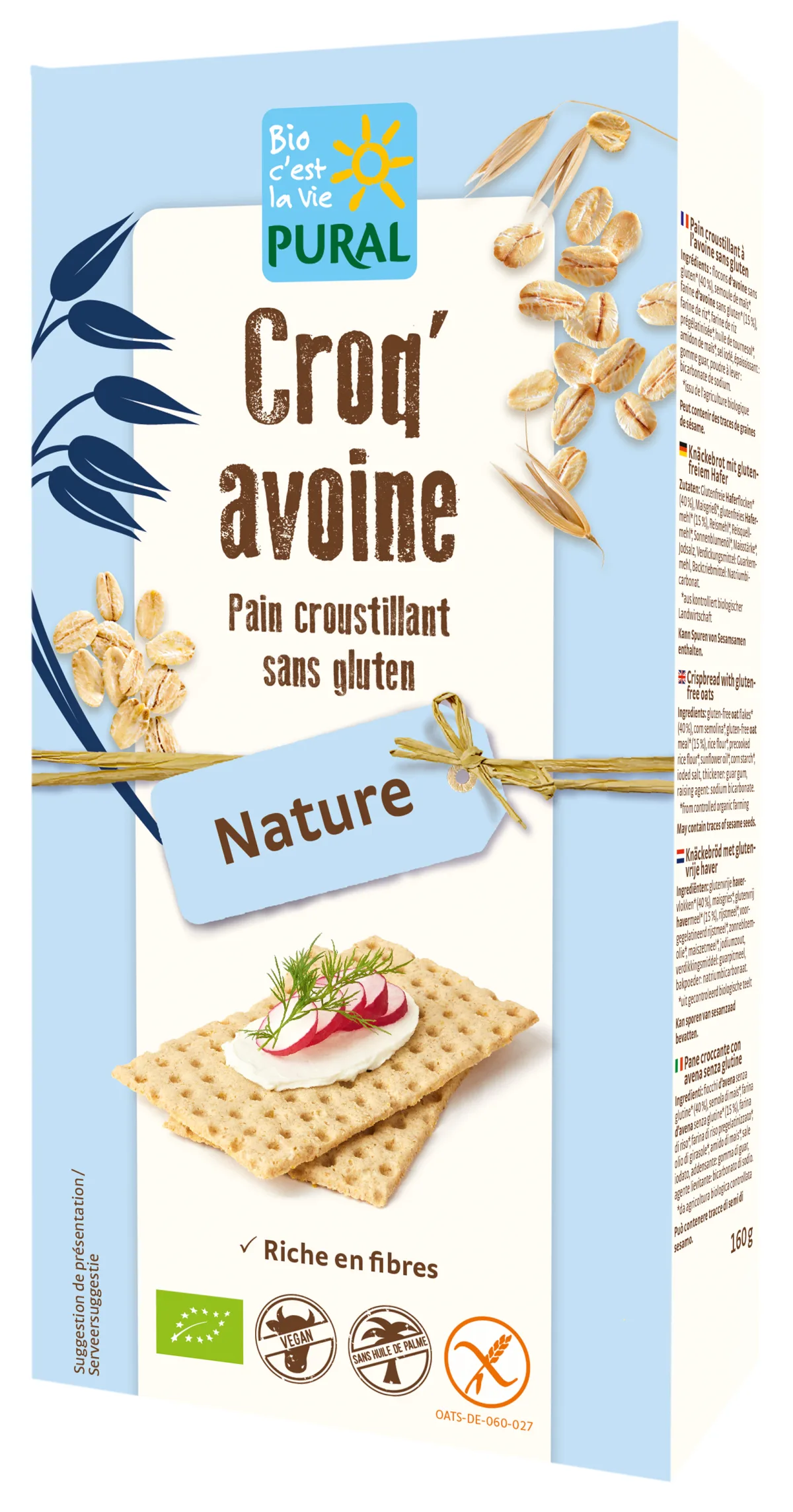 Croq' avoine nature