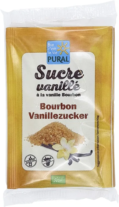 Sucre vanillé à la vanille Bourbon