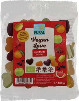 Vegan Love Fruchtgummi ohne Gelatine