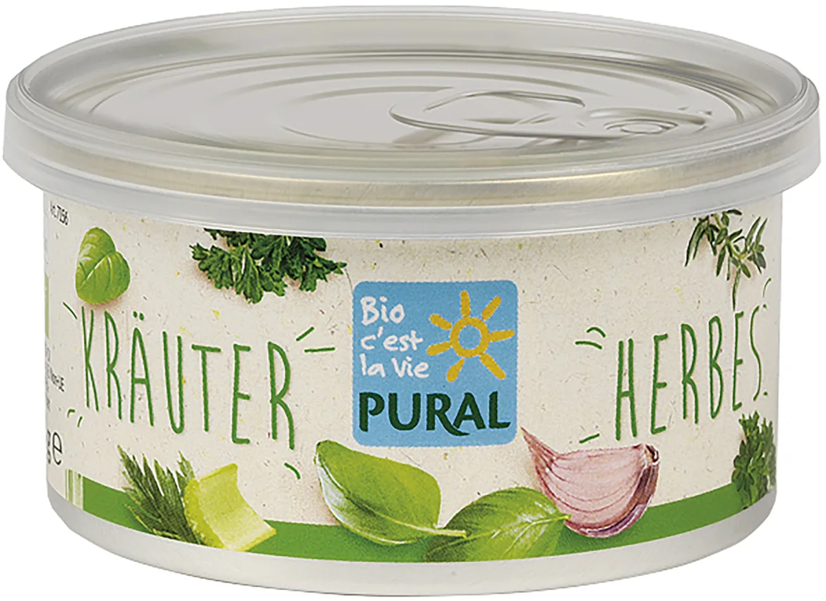 Pâté végétal herbes aromatiques, sans huile de palme