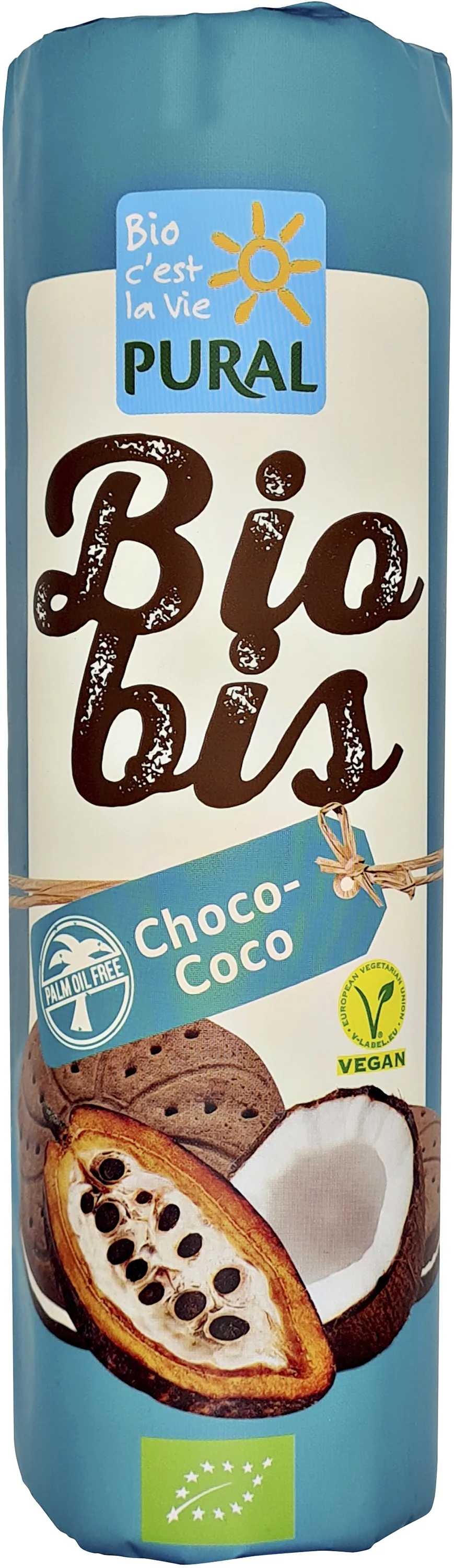 Biobis Choco blé fourré à la noix de coco, vegan, sans huile de palme