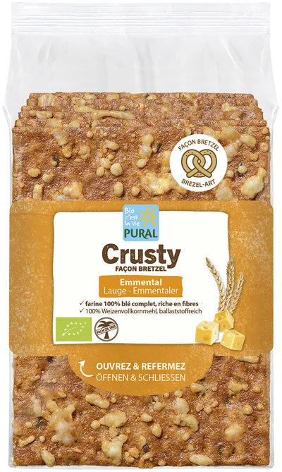 Crusty façon Bretzel-Emmental