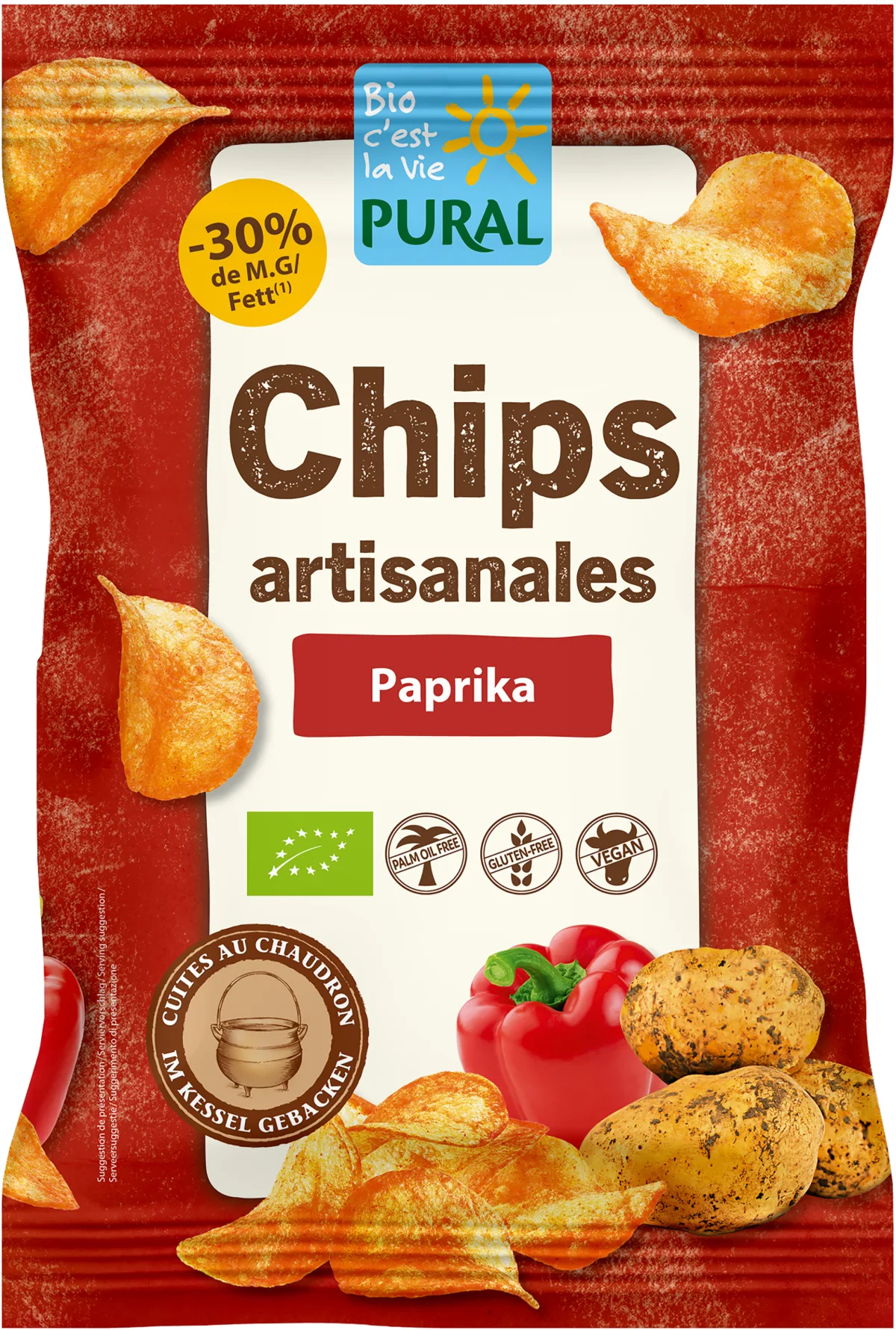 Chips artisanales paprika