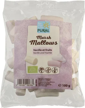 Marshmallows Vanille und Früchte mit Gelatine