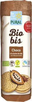 Biobis Choco Weizen Doppelkeks Vegan, Palmölfrei mit Fairtrade Kakao und Zucker