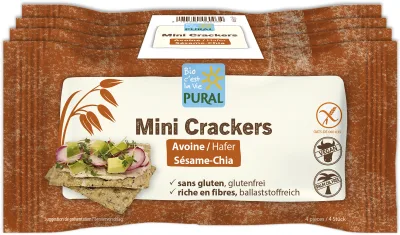 Mini Crackers sésame-chia