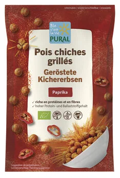 Geröstete Kichererbsen Paprika