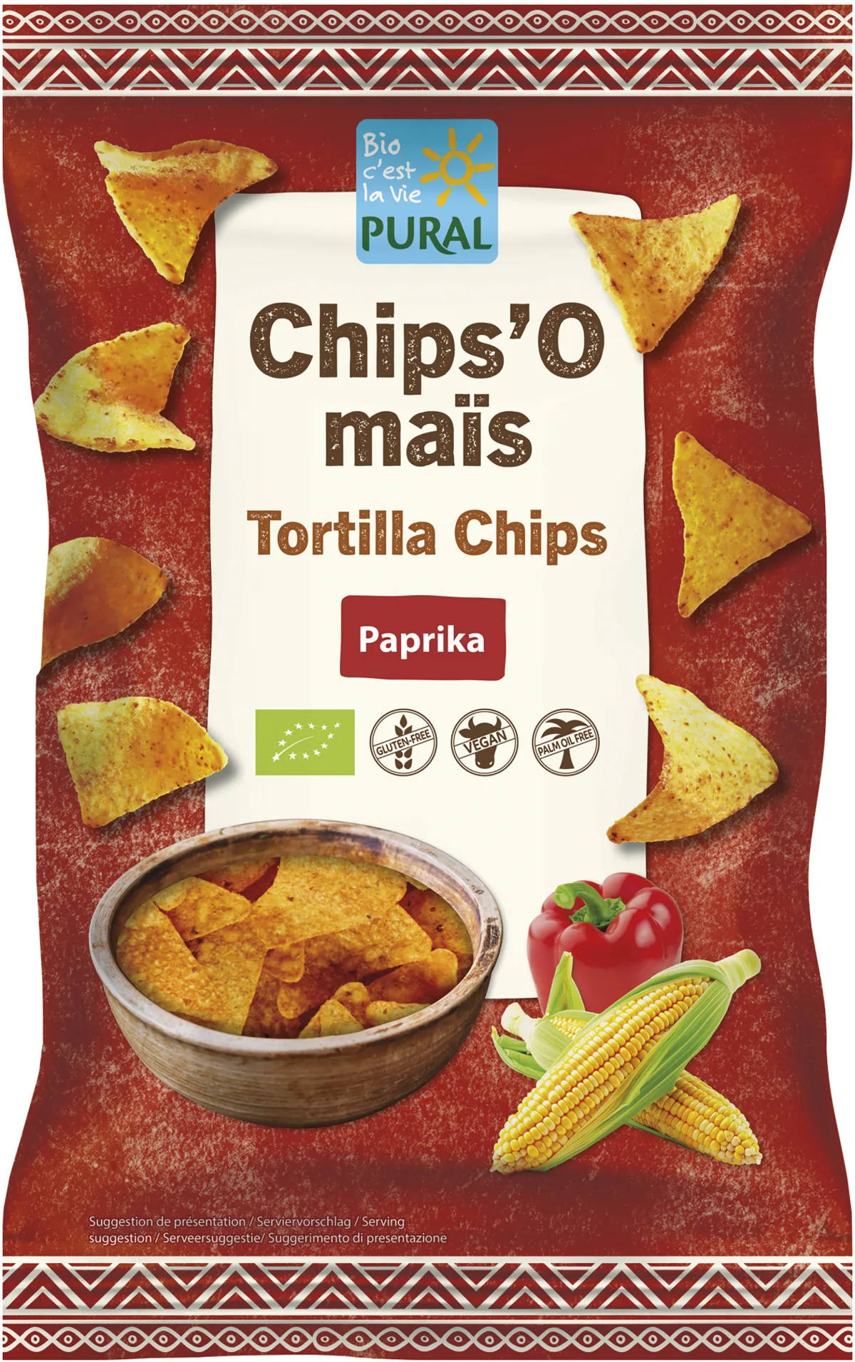 Chips'O maïs Paprika