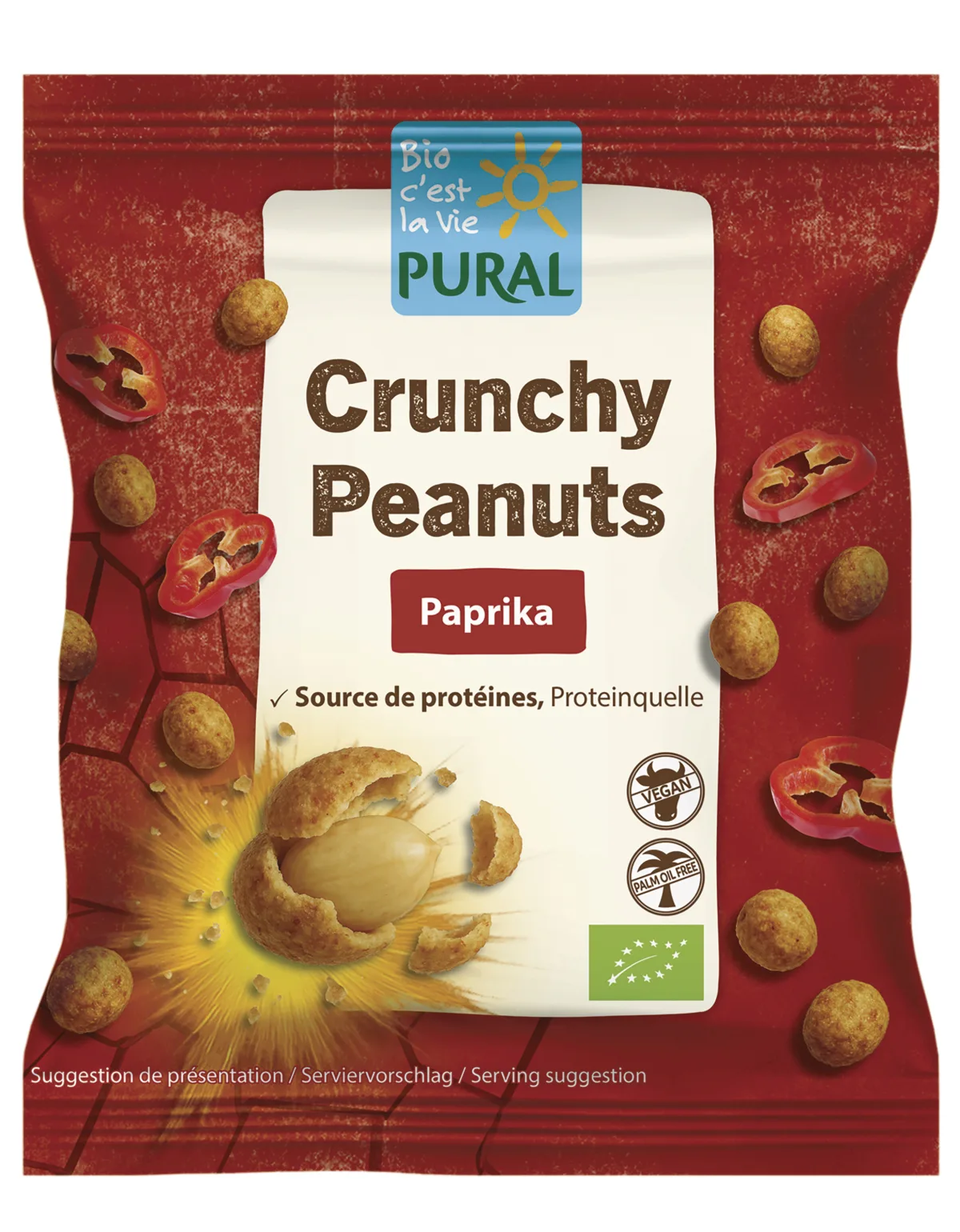 Crunchy Peanuts Paprika