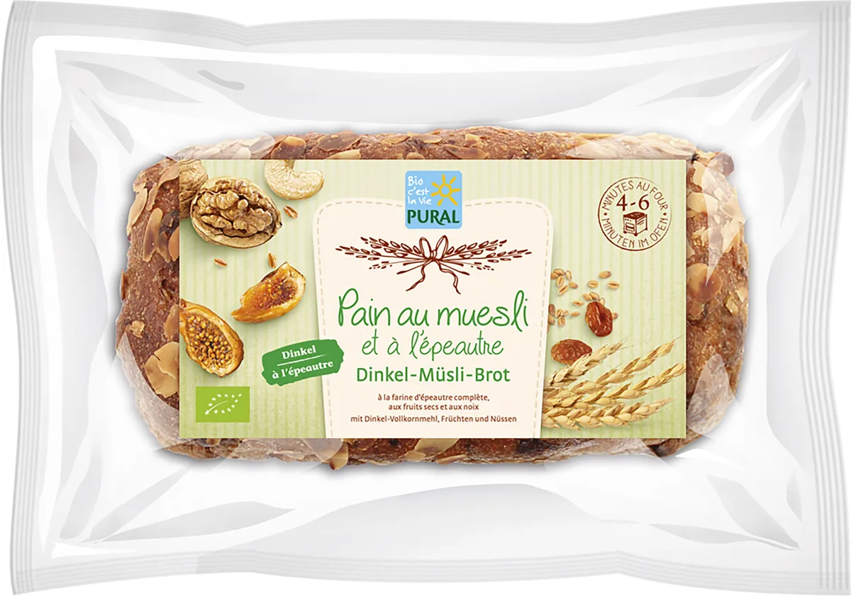 Pain au muesli à l’épeautre