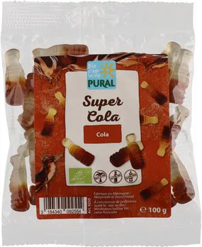 Super Cola - Gummi mit Cola Geschmack mit Gelatine