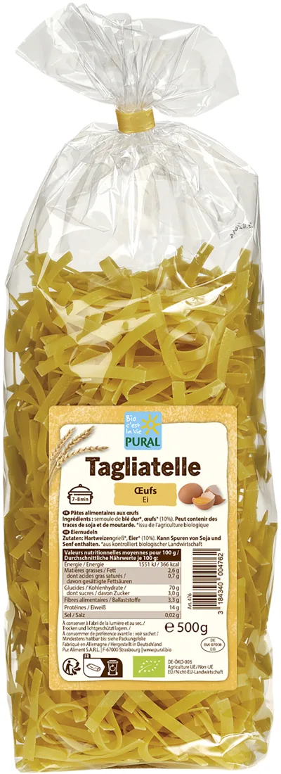 Tagliatelle aux oeufs