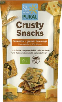 Crusty Snacks Käse Kürbiskern