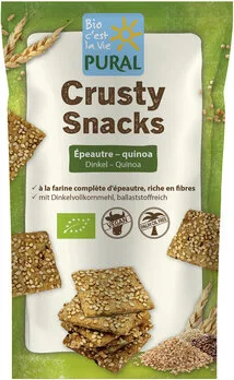 Crusty Snacks Dinkel Quinoa