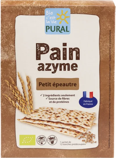 Pain azyme Petit épeautre