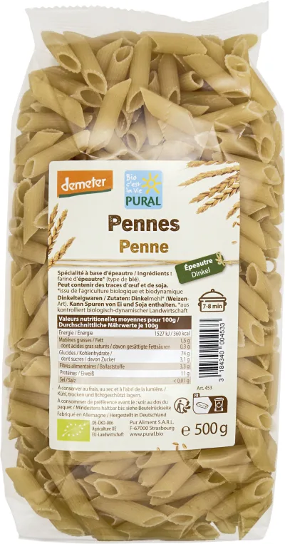Pennes épeautre demeter