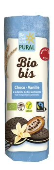 Biobis Choco-Vanille Weizen Kakao Doppelkeks Vegan, Palmölfrei und Fairtrade
