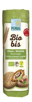 Biobis Nussnougat Dinkel Doppelkeks Vegan, Palmölfrei