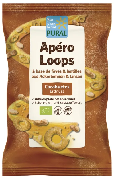Apéro Loops à base de fèves & lentilles