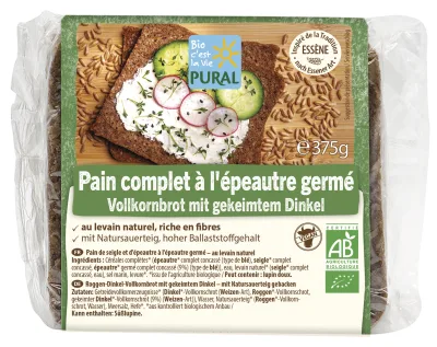 Pain complet à l'épeautre germé