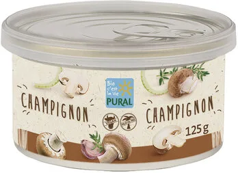 Pflanzlicher Aufstrich Champignon palmölfrei