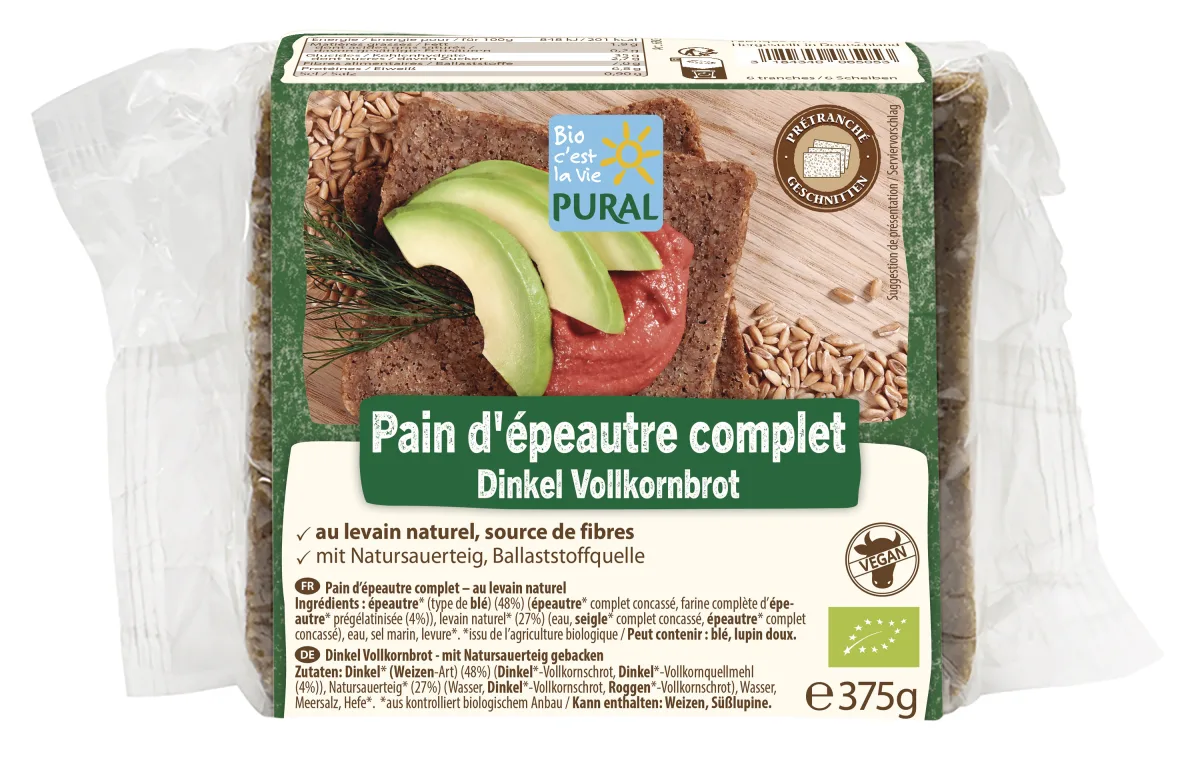 Pain d’épeautre complet
